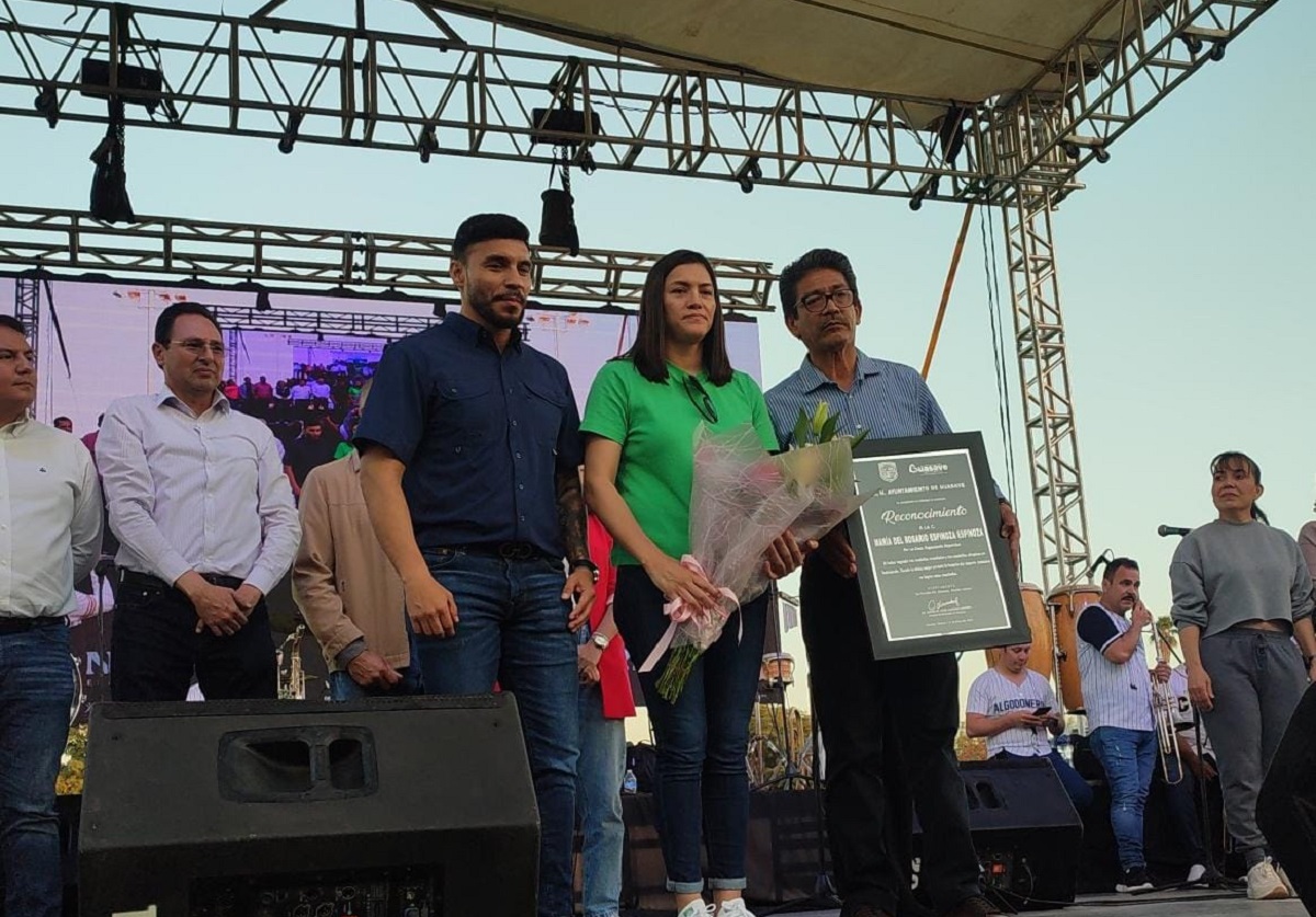 ¡Chayito Espinoza es profeta en su tierra! Guasave rinde homenaje al máximo orgullo del deporte