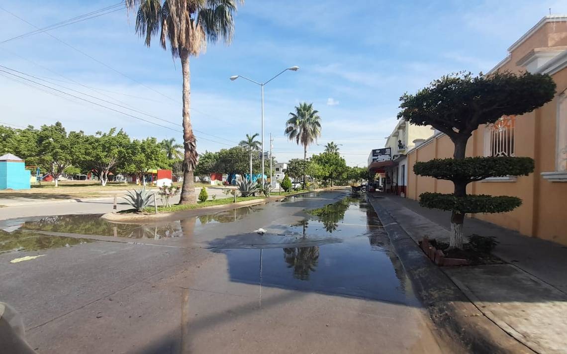 Este miércoles serán 10 colonias las que estarán sin agua en Mazatlán por falla en caja de válvulas de Villas Del Rey