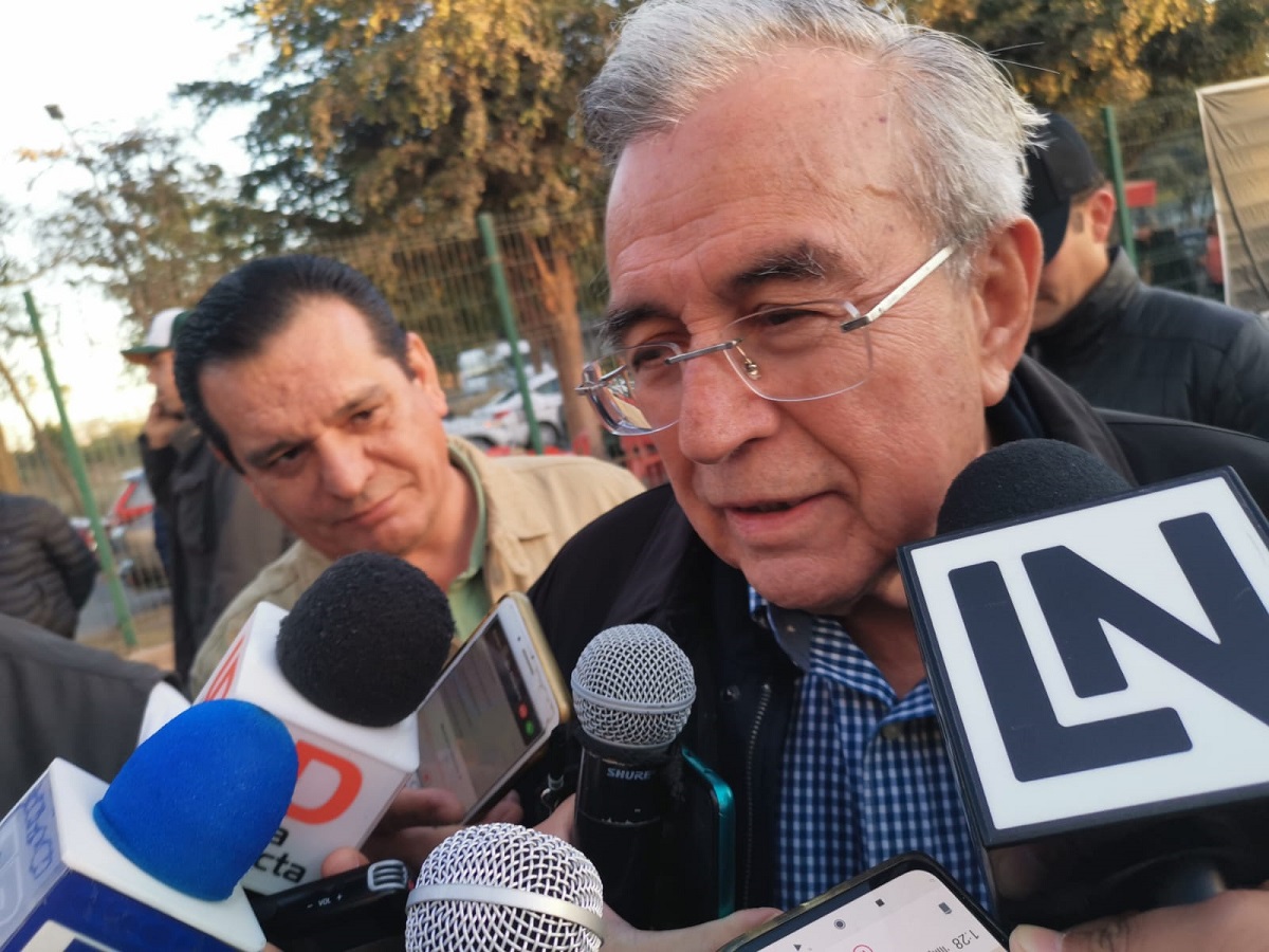 Es muy probable que sí venga el presidente López Obrador a la final del béisbol, dice el Gobernador Rubén Rocha&nbsp;