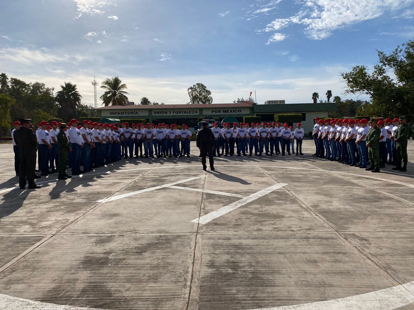 Un total de 161 jóvenes inician su Servicio Militar en Ahome