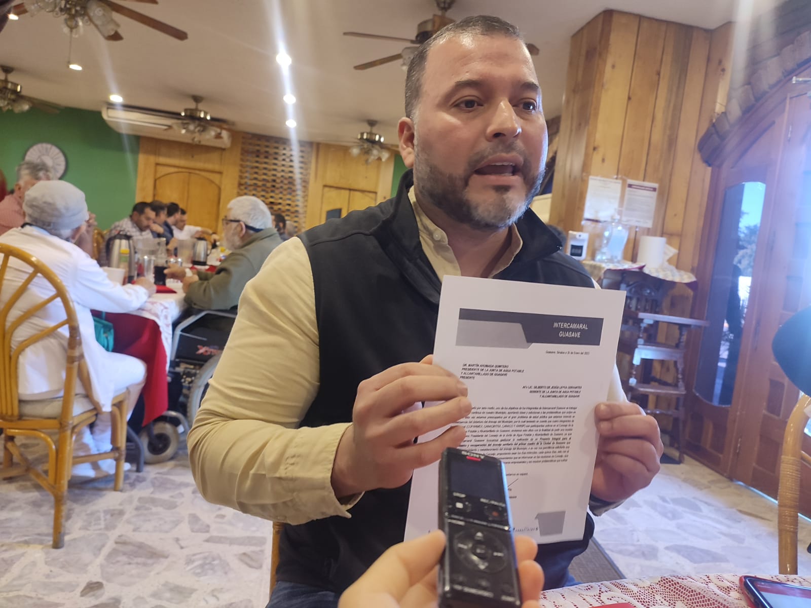 ¡Que empiecen este año! Intercamaral pide al gobierno que reparen el drenaje del Centro de Guasave