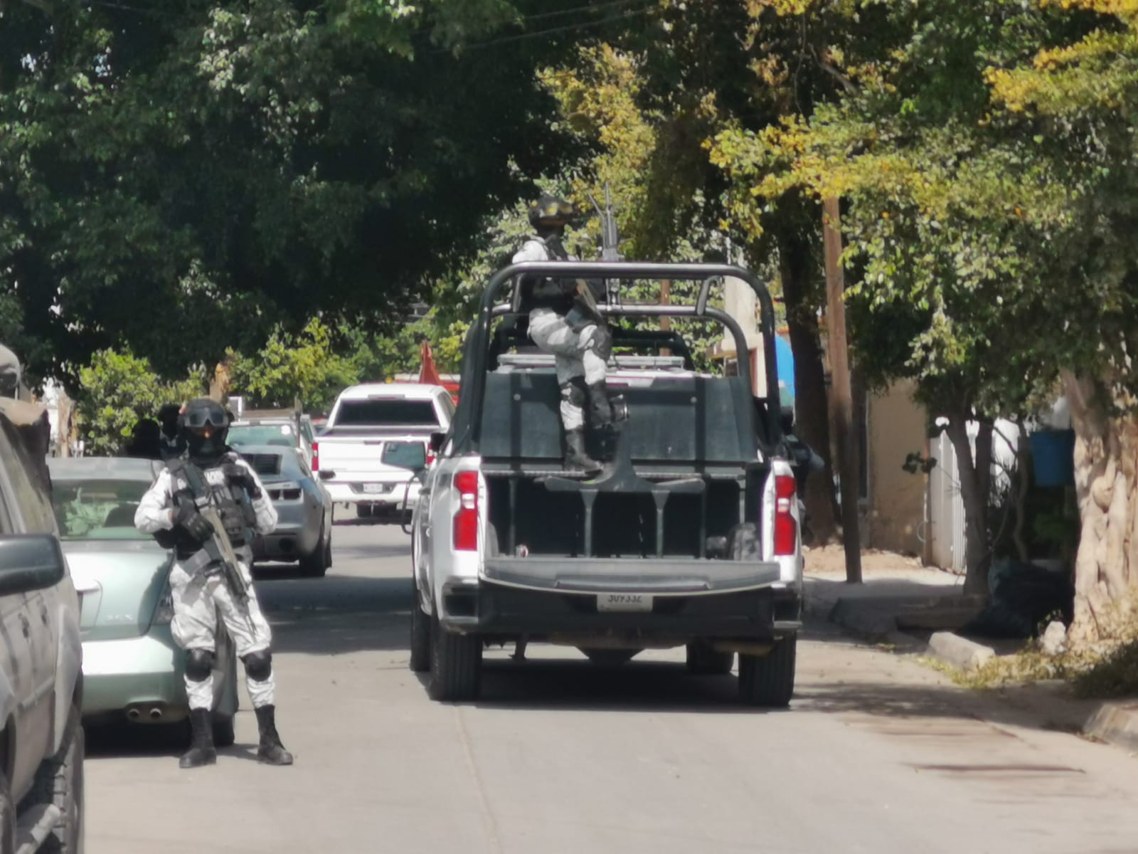 Reportan ataque a balazos a la Guardia Nacional en Angostura