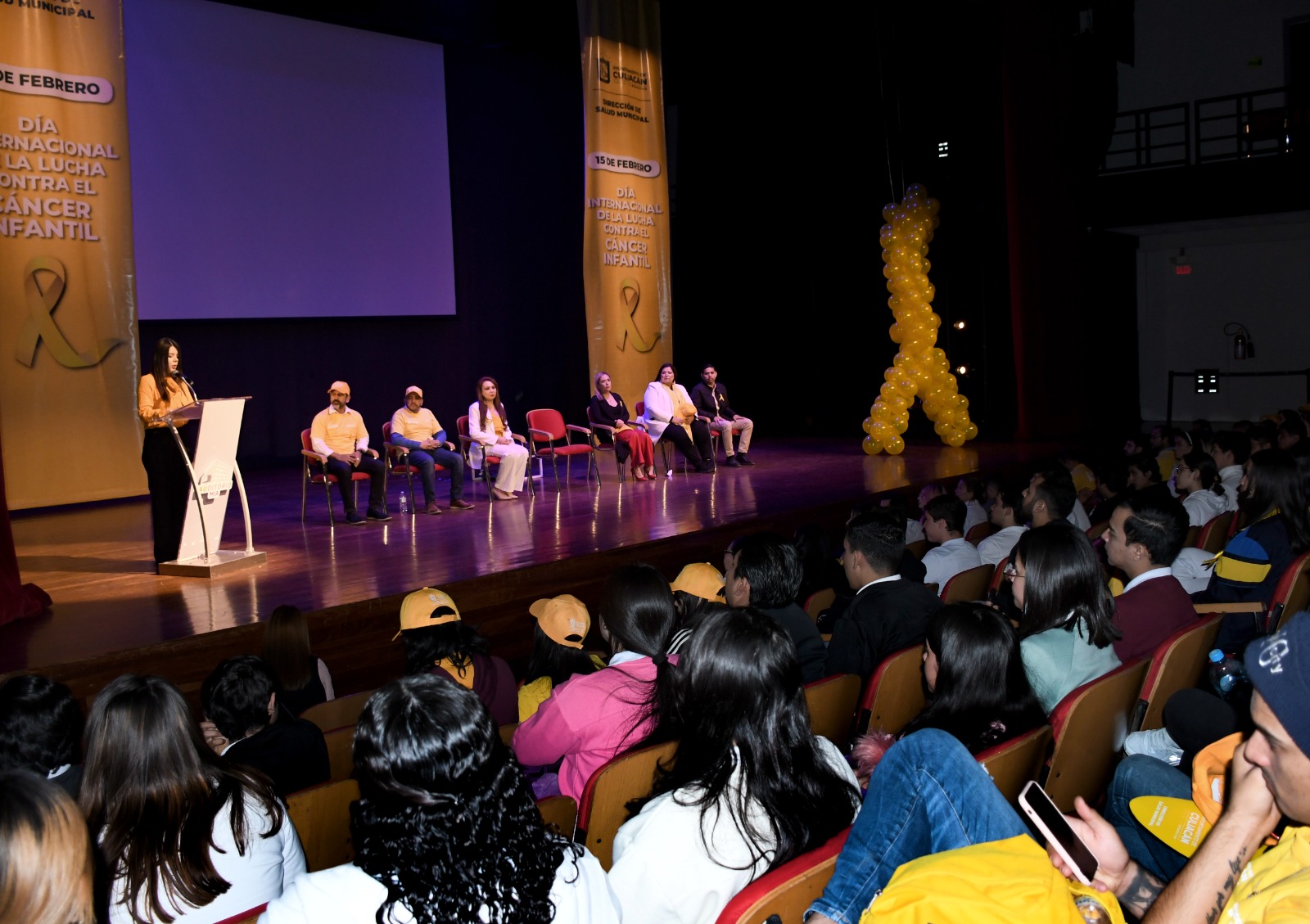 Ayuntamiento de Culiacán conmemora el Día Internacional de la Lucha contra el Cáncer Infantil 