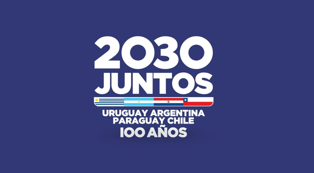 Chile, Uruguay, Paraguay y Argentina buscan el mundial del 2030