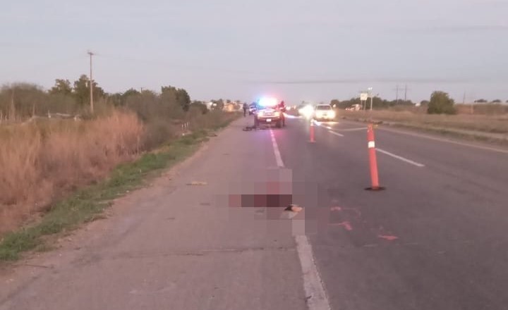 Ciclista muere atropellado sobre la carretera México 15, en Guasave