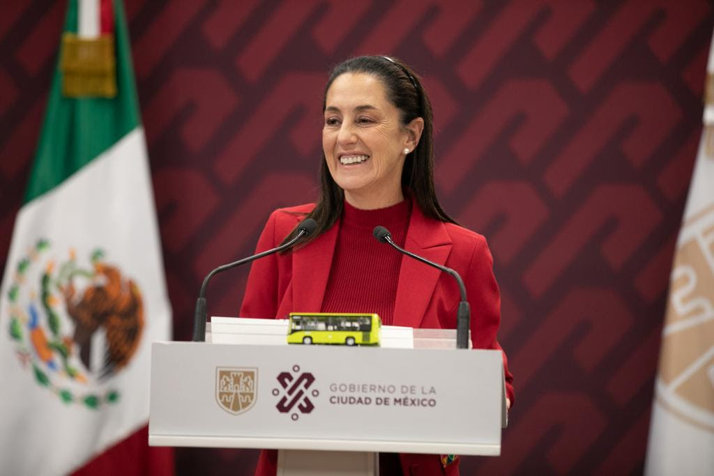 ‘Contribuimos al desarrollo del país, estamos produciendo autobuses eléctricos de carga y de pasajeros, 100% mexicanos’: Sheinbaum