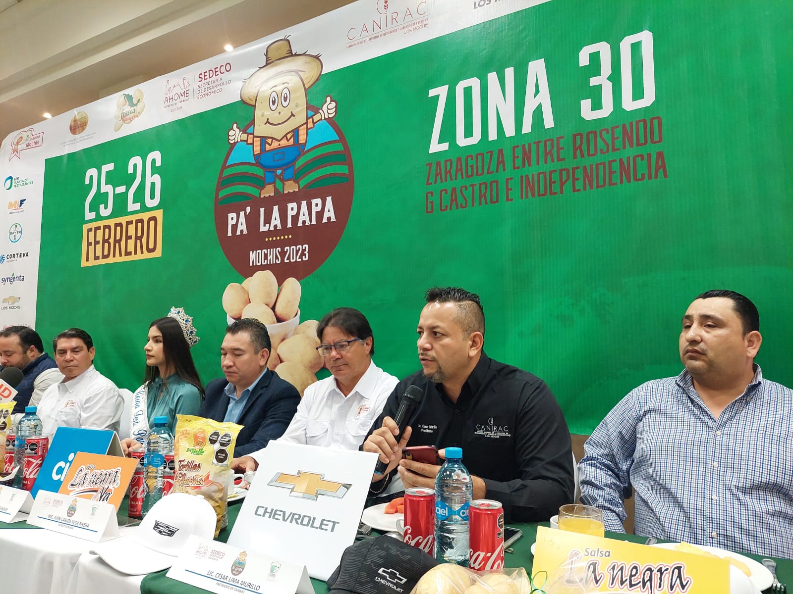 Todo listo para el 6to “Festival Pa’ la Papa Mochis 2023”, del 24 al 26 de febrero en la Zona 30