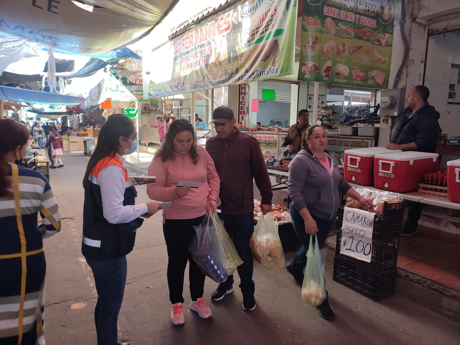 En Guasave, darán fomento sanitario a locatarios del mercado y vendedores de alimentos en vía pública