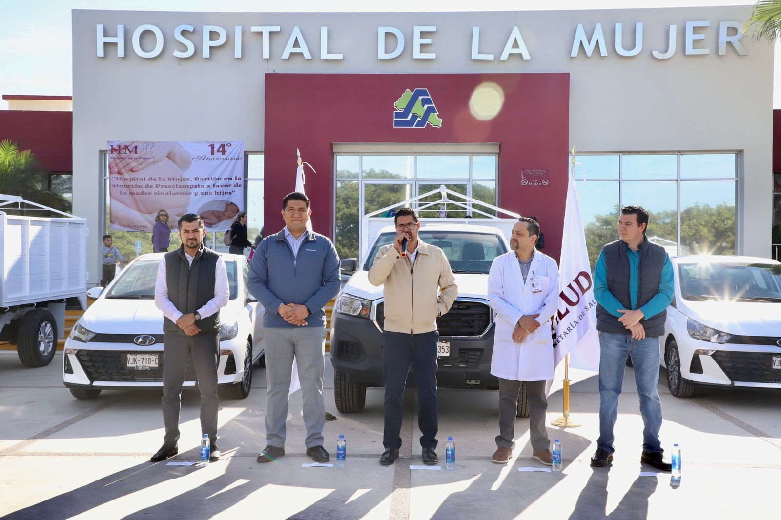 Invierte Sector Salud en equipo vehicular, en Sinaloa