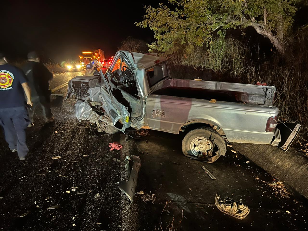 Fuerte choque de frente en San Ignacio deja saldo de dos personas sin vida y dos lesionadas