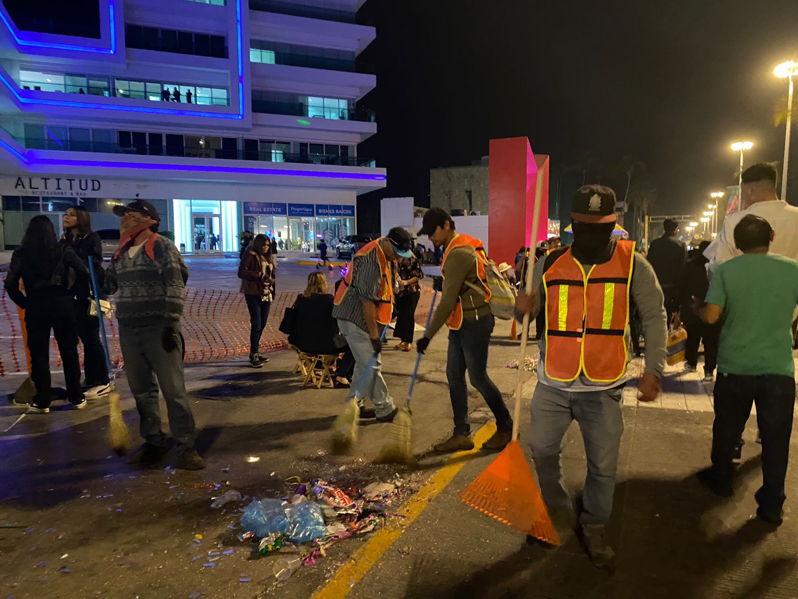 Incrementa recolección de basura un 25% durante celebración del Carnaval