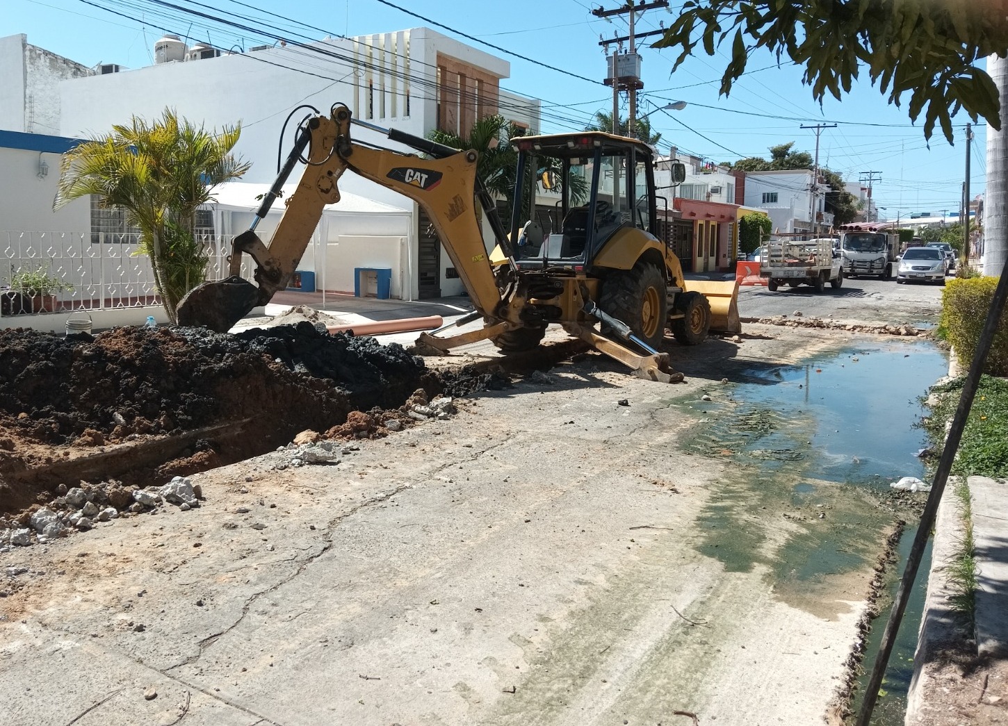 Jumapam inicia rehabilitación del drenaje para cumplirles a vecinos de la colonia Casa Blanca, en Mazatlán