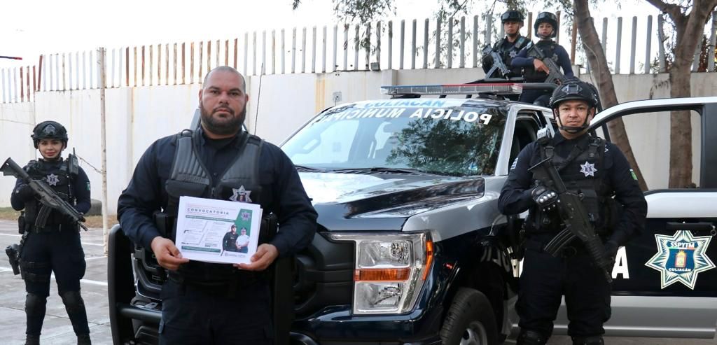 ¿Buscas trabajo? La SSPyTM Culiacán tiene 200 vacantes para la Policía Municipal