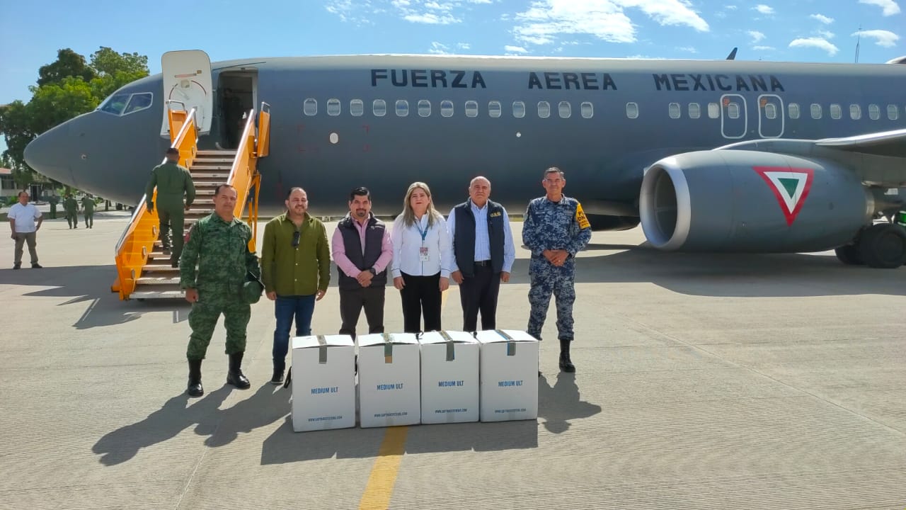 Llegan a Sinaloa las vacunas pediátricas contra el COVID-19