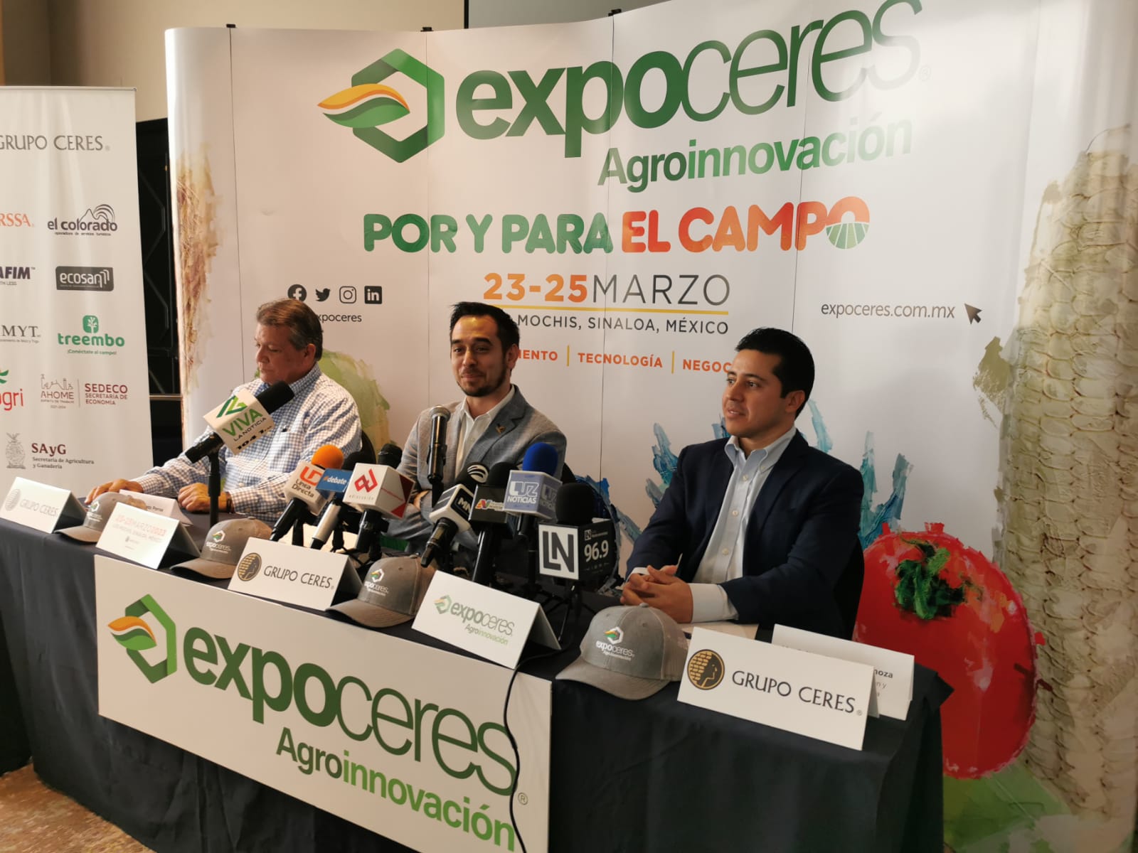 Presentan la ExpoCeres 2023 ‘Por y Para el Campo’, la Expo más Agro de México