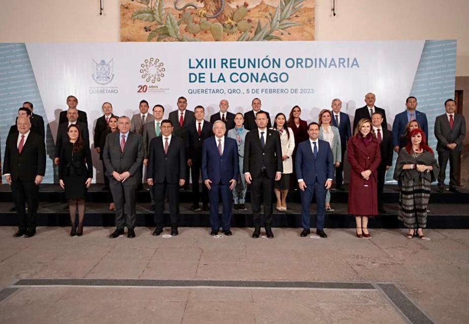 Se hará una revisión integral de Conago: Rocha Moya desde la LXIII Reunión Ordinaria