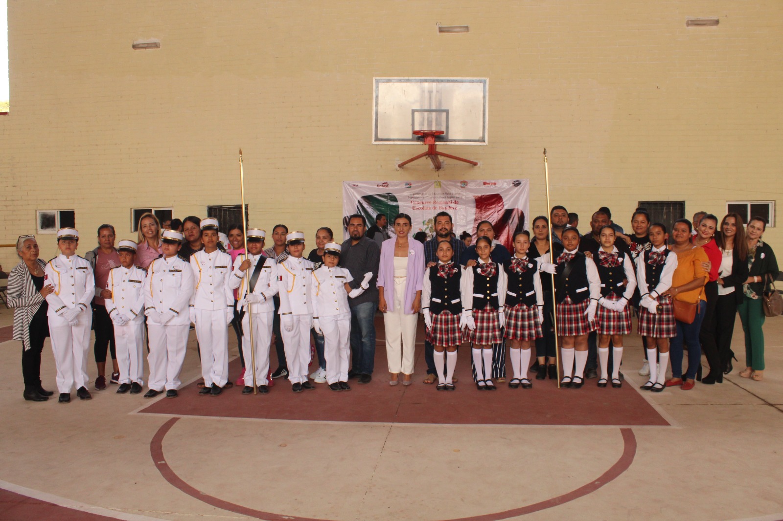 Se lleva Rosario primer lugar del Concurso Regional de Escoltas zona sur