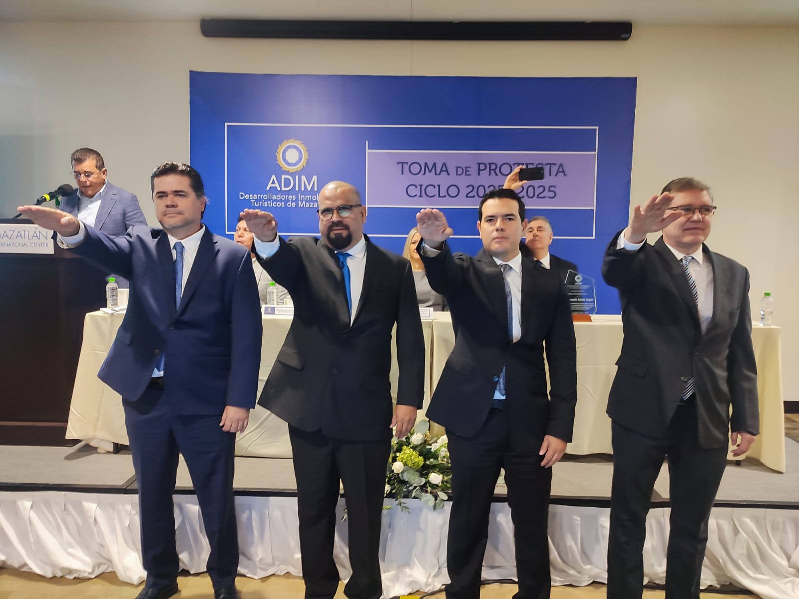 Toma protesta José Carlos Palacios como presidente de la ADIM Mazatlán 2023-2025