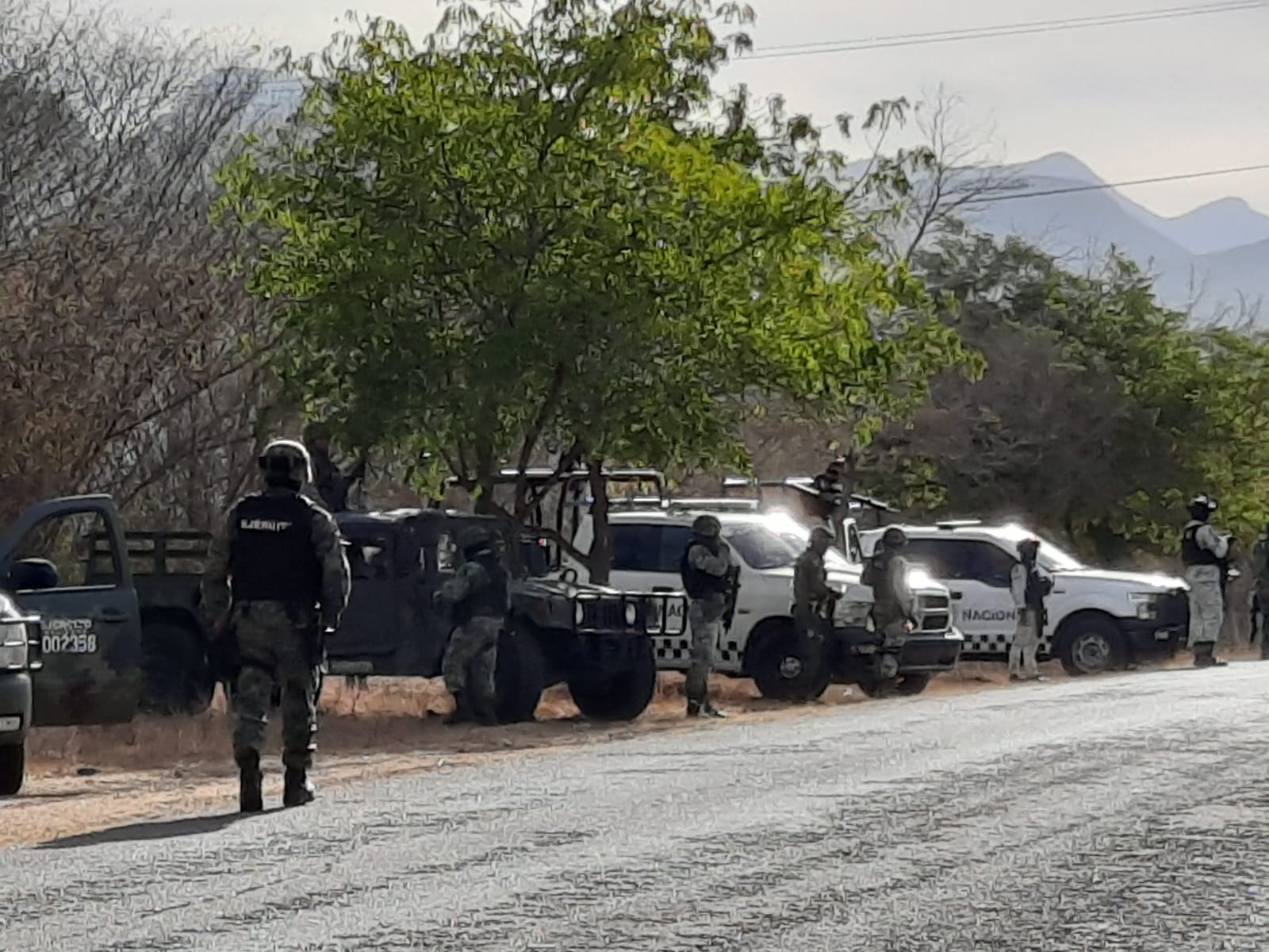 “Estaba disparando”: reporta Rocha a un herido en operativo para detener a “Lupe” Tapia, en Tacuichamona