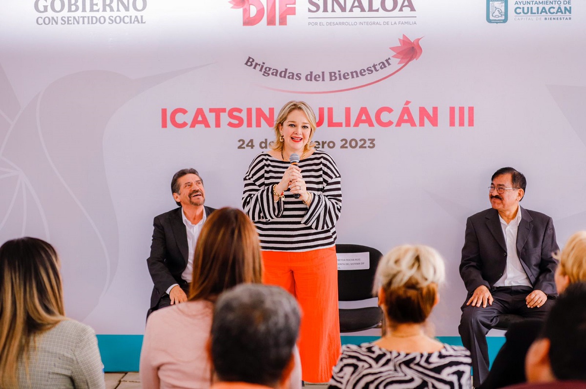 Lleva DIF Sinaloa Jornadas del Bienestar a colonia San Juan, en Culiacán; encabeza Eneyda Rocha