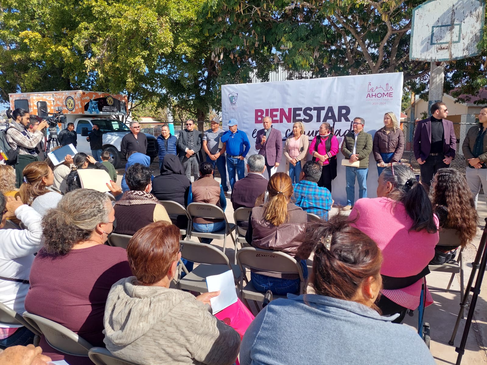 Refrenda el gobierno municipal de Ahome, ser cercano a la gente con las ferias del bienestar