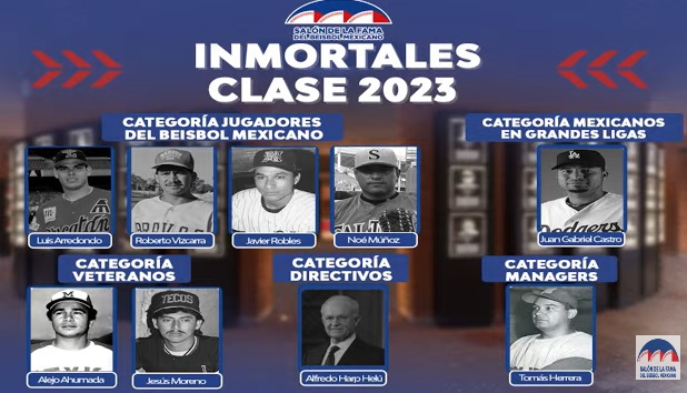Hay nuevos Inmortales en el Salón de la Fama del Beisbol de Monterrey