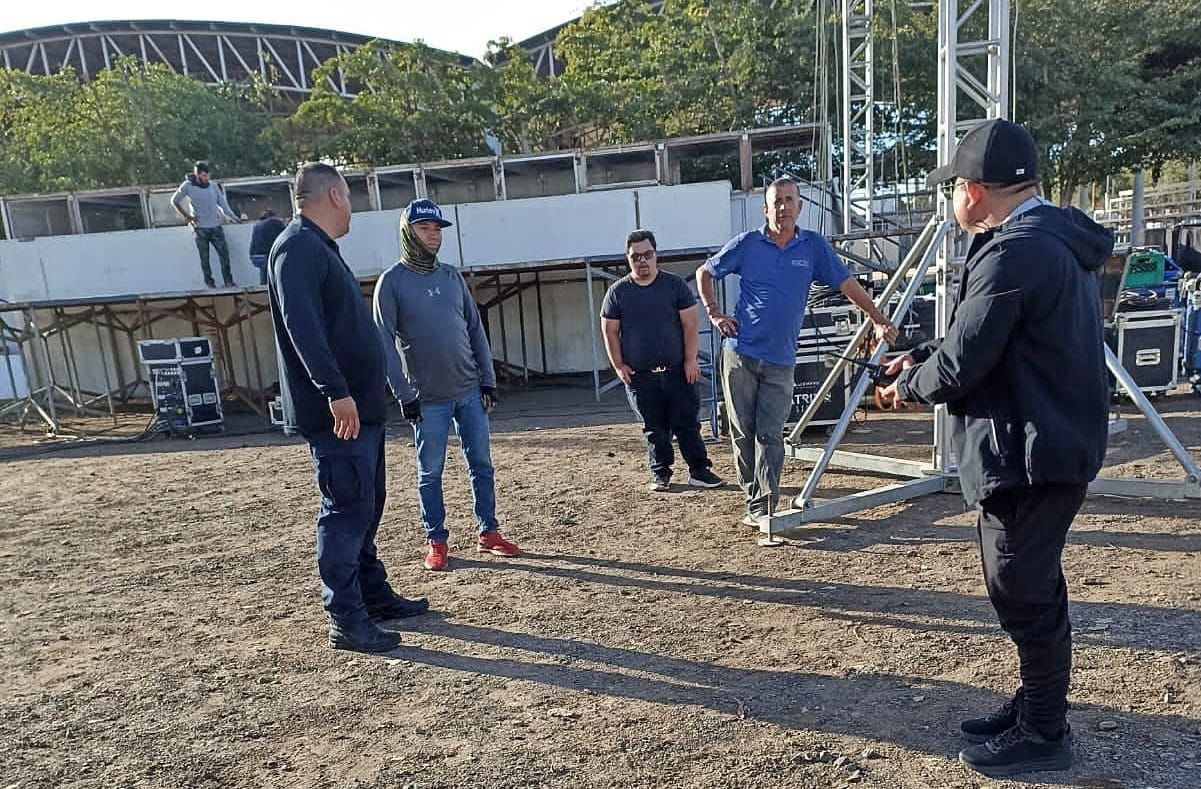 Este viernes inicia el Carnaval de Angostura y Protección Civil ha implementado un operativo de inspección en la feria