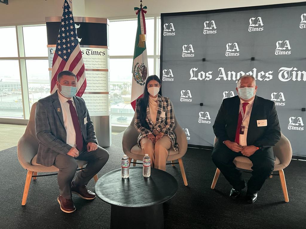 Alcalde de Badiraguato acude a Los Ángeles, California por invitación de la Secretaría de Relaciones Exteriores