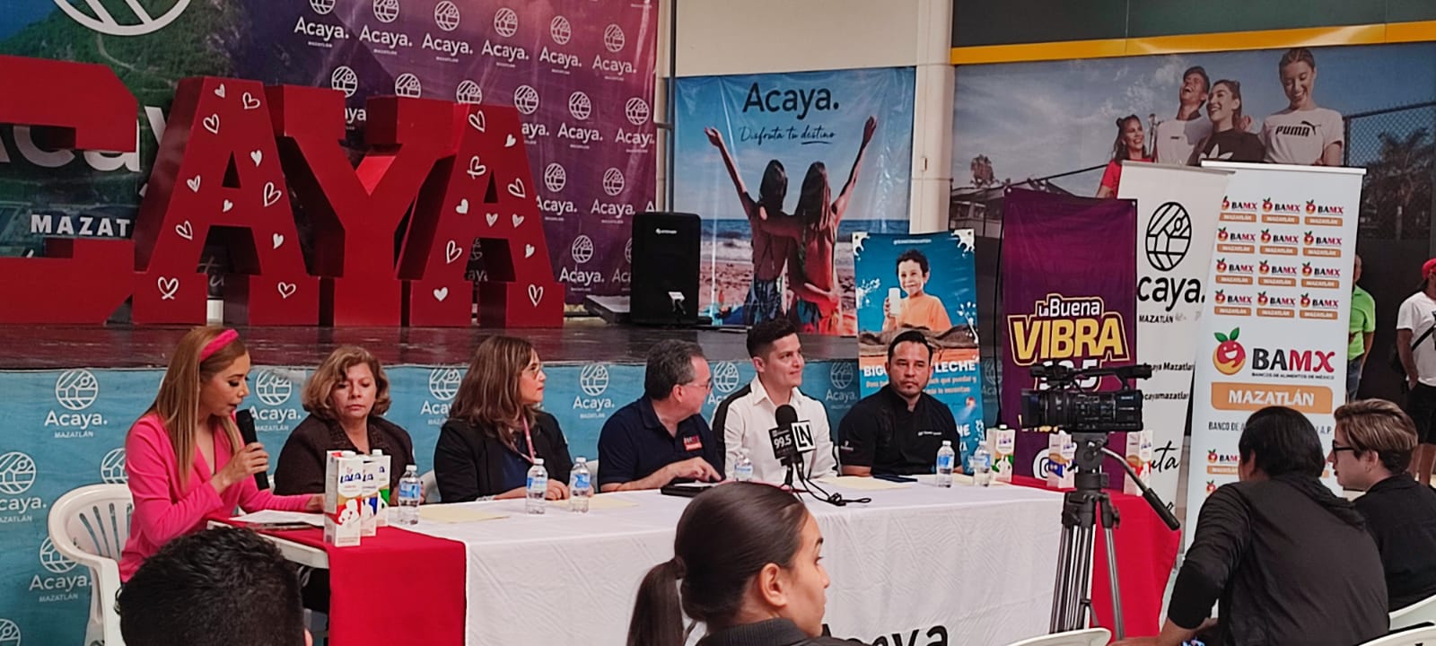 ‘Dibujemos bigotes de leche’, en Mazatlán, Vibra Medios se suma para ir por 10 mil litros en pro de la niñez