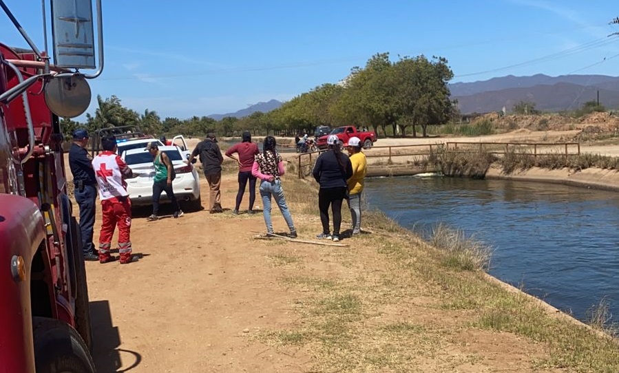 Buscan a menor de edad que cayó en obra hidráulica de El Carrizo; elementos de rescate realizan labores