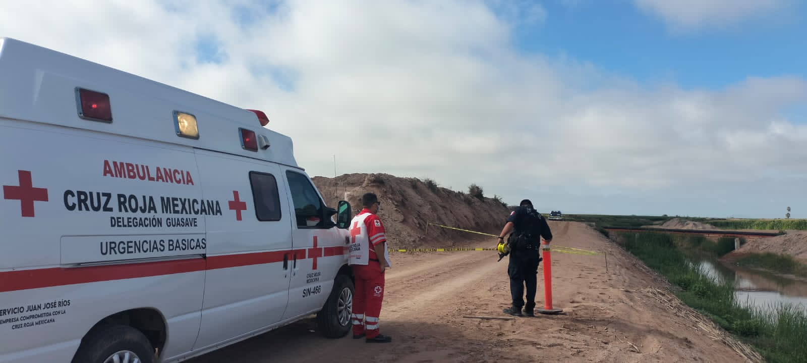 Con signos de violencia, hallan muerta a una niña de entre 3 y 4 años, en canal de Guasave