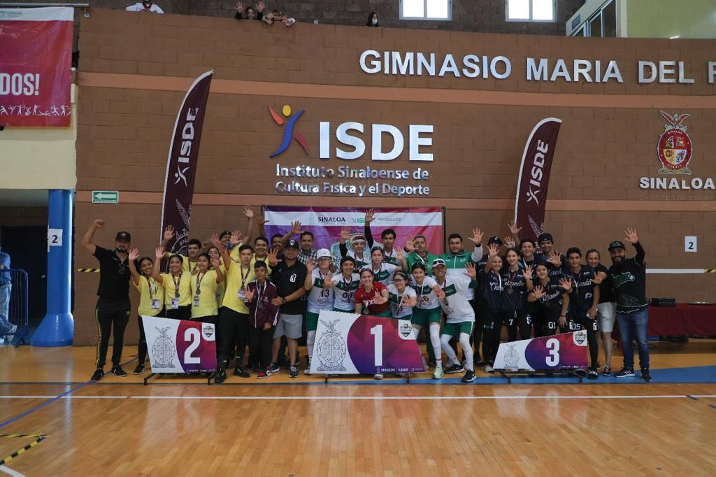 Culiacán y Ahome son los ganadores en el Beisbol 5 de Juegos Nacionales Conade