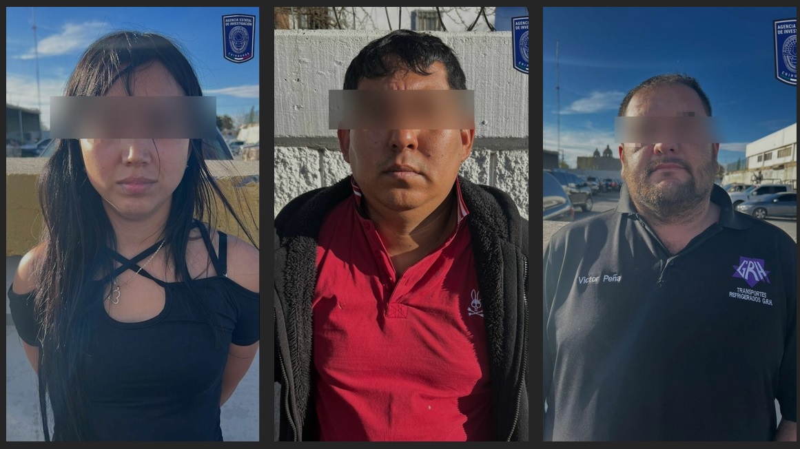 Caen 3 personas procedentes de Sinaloa con 48 kilos de cristal en Chihuahua; iban en un tractocamión refrigerado