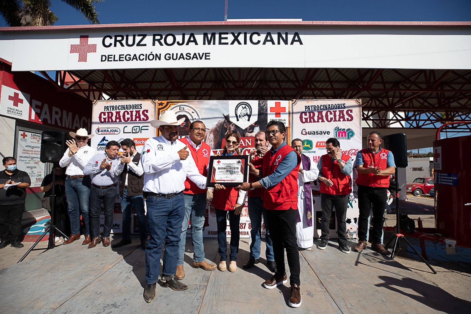 En honor a Sergio Rivera, Cruz Roja Guasave realiza su sexta cabalgata en apoyo a la institución
