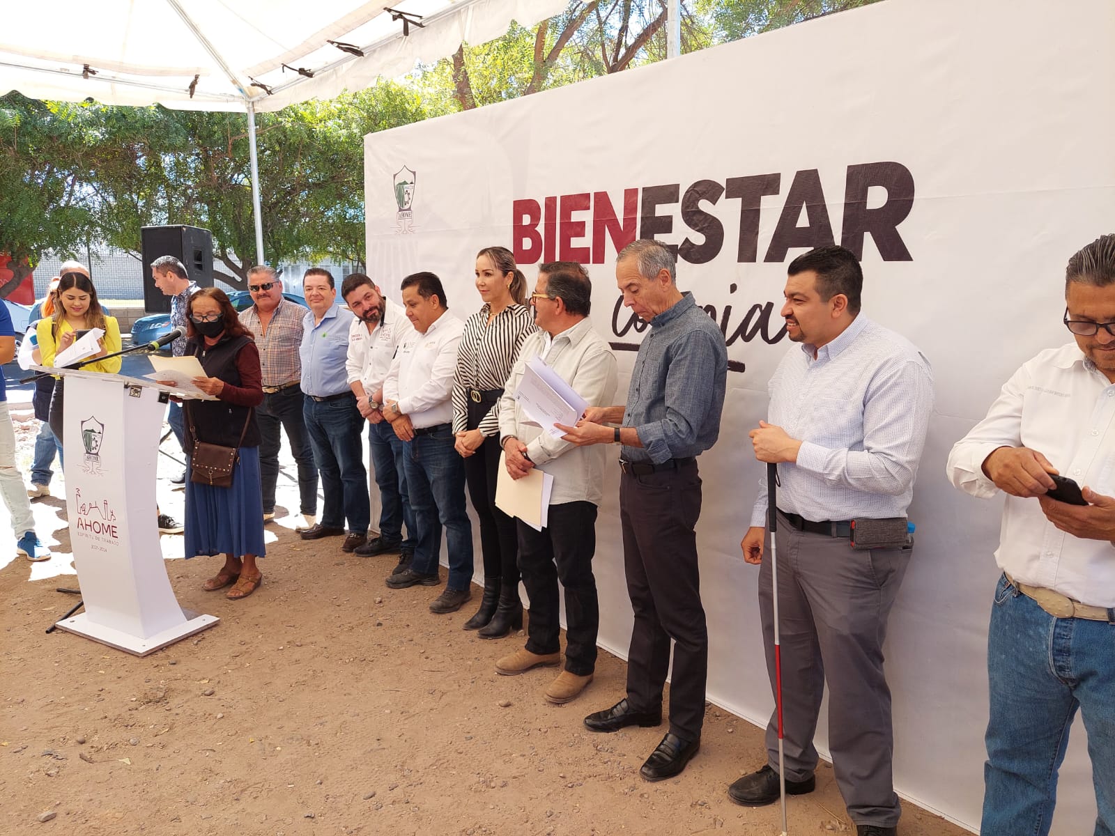 Familias de Villa Owen, Esperanza y El Realito, se benefician con el programa Bienestar, en Ahome