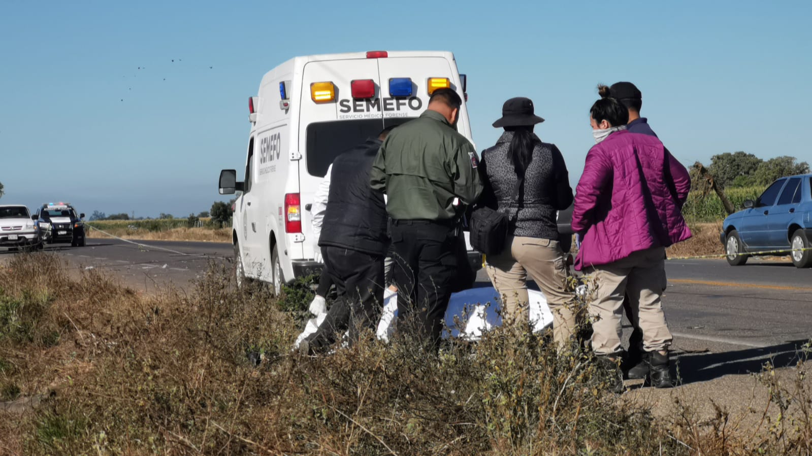 ¡Ahora en Sánchez Celis! Localizan segundo cuerpo sobre la Culiacán-Eldorado
