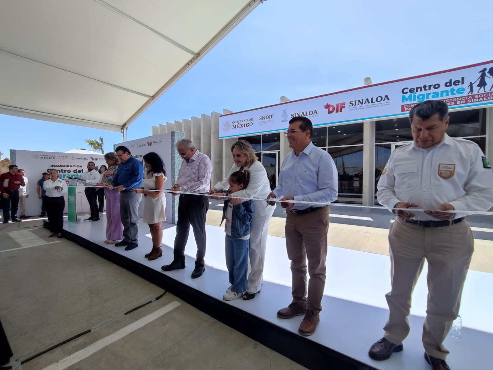 Inauguran el Centro del Migrante en Mazatlán para alimento, atención médica y pernocta