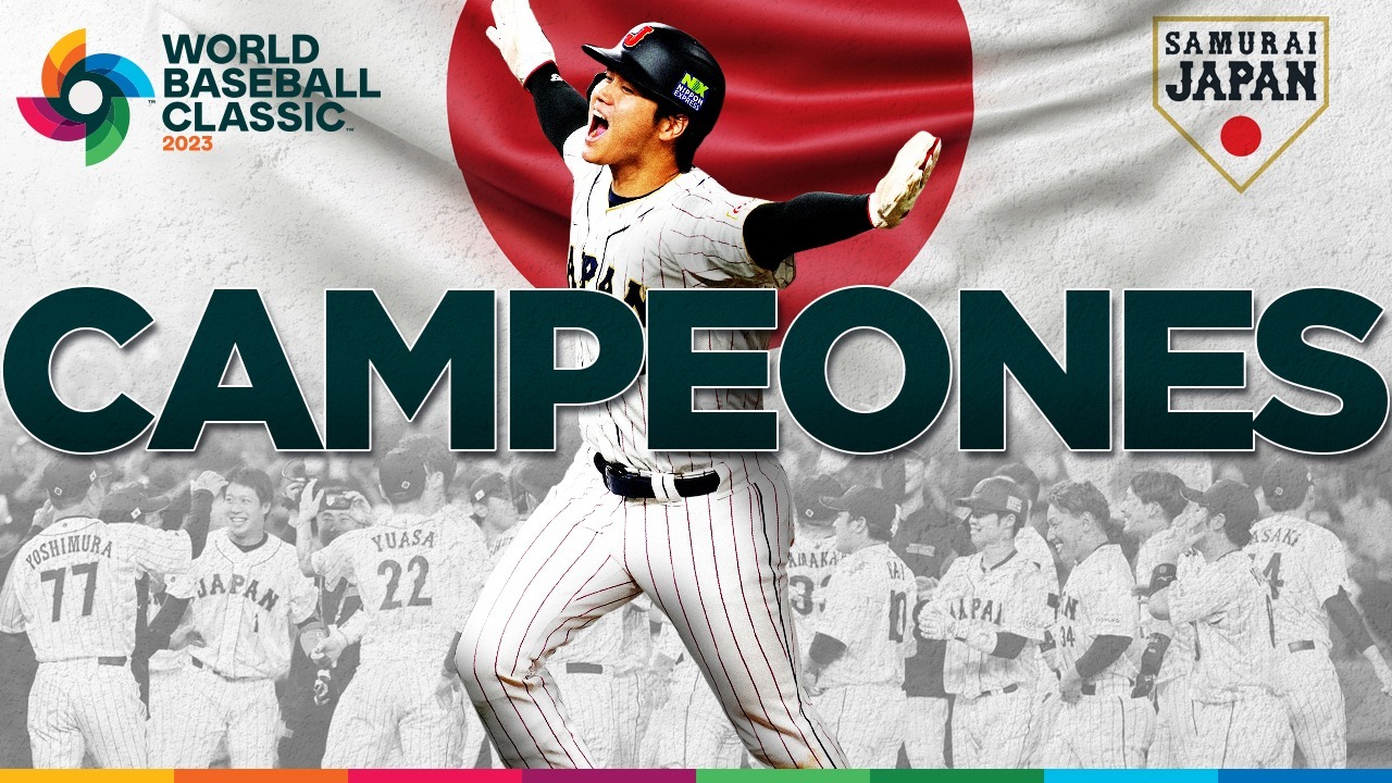 Japón es el campeón del Clásico Mundial de Beisbol; se impone 3-2 a Estados Unidos