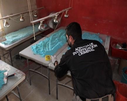 FGR asegura inmueble donde elaboraban fentanilo en Pueblos Unidos