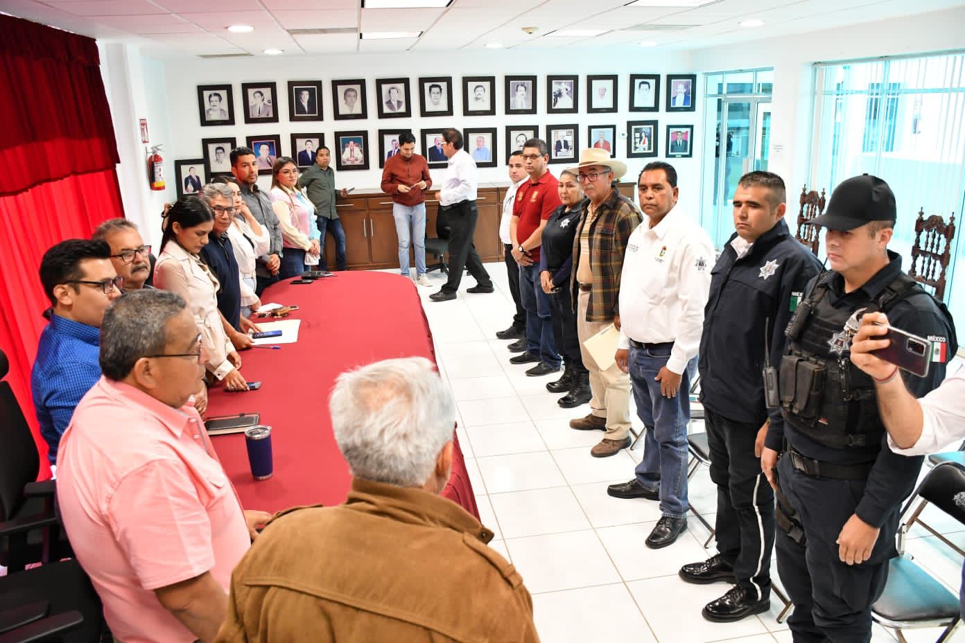Le dan formalidad a la Comisión de Honor y Justicia de la DSPyTM en Angostura; va a vigilar el comportamiento de los policías
