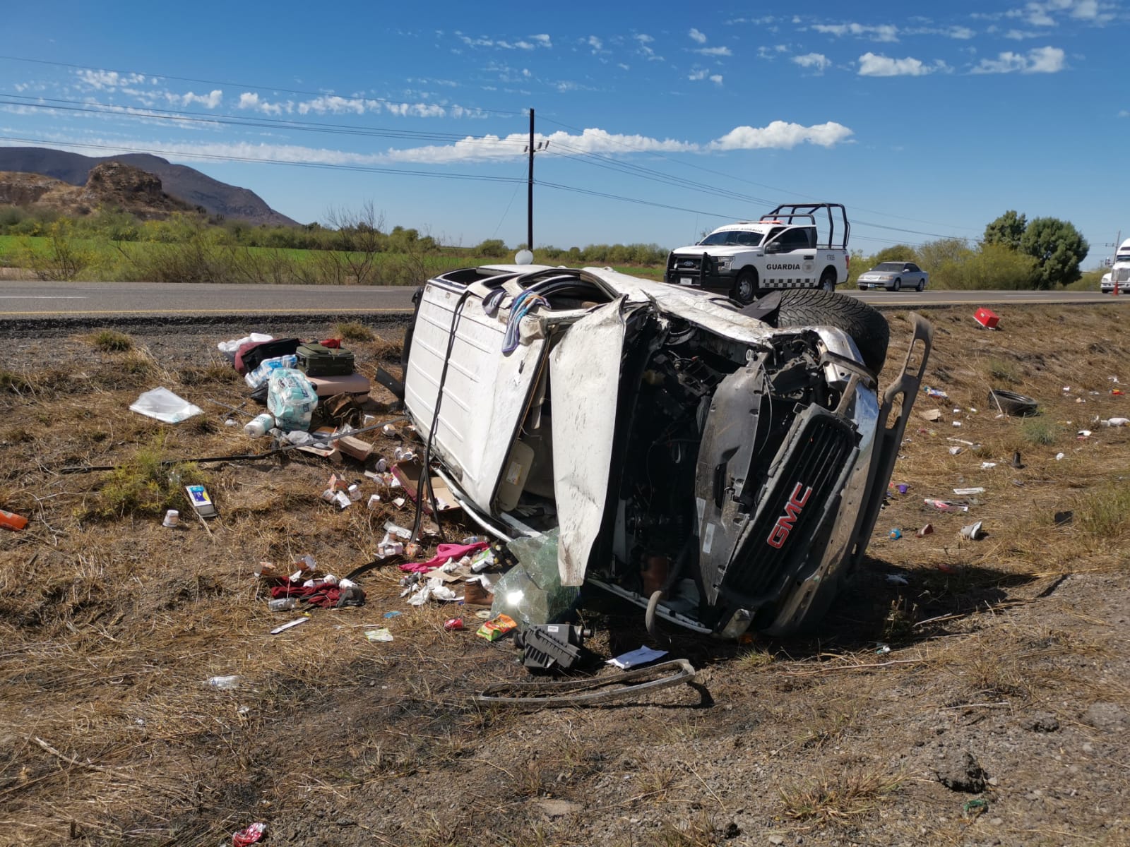 Tragedia: Muere niño de 6 años en accidente en El Carrizo; venían de Arizona rumbo a Culiacán