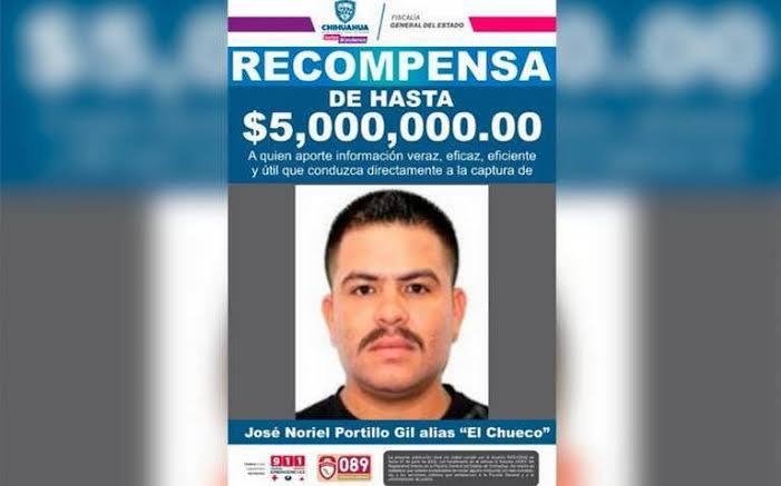 Nadie podrá cobrar la recompensa de 5 millones de pesos que se ofrecía por “El Chueco”