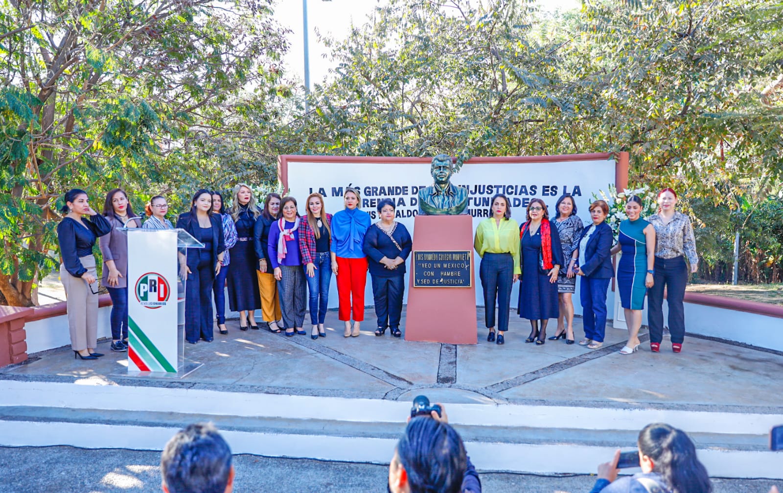 Priistas de Sinaloa rinden homenaje a Colosio, a 29 años de su asesinato