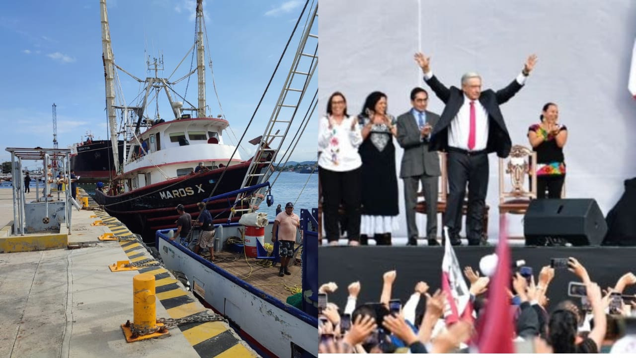 ¿Qué no aumentó el diésel? Le reclaman Armadores a AMLO su discurso en el mitin del Zócalo