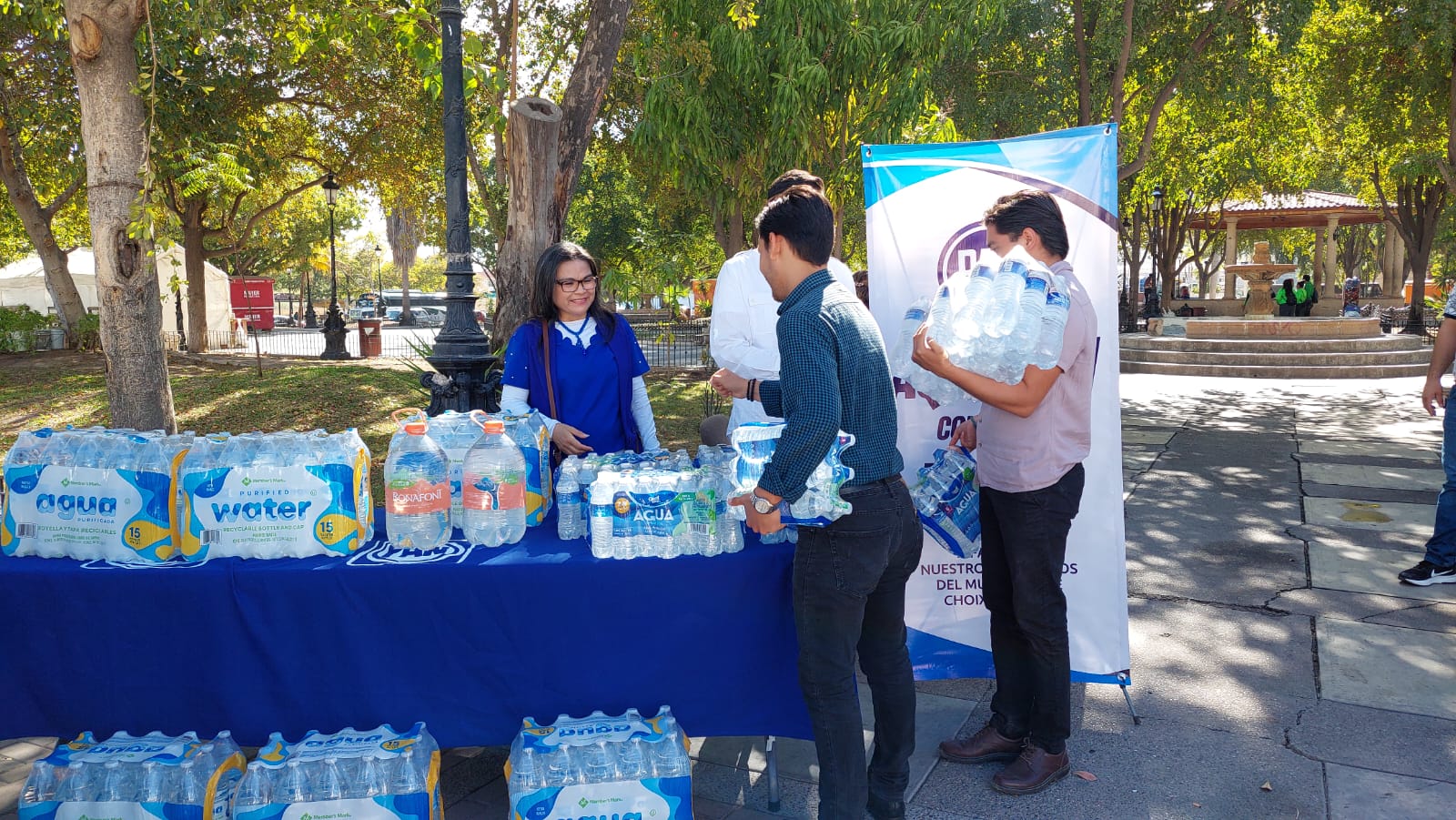 Realiza PAN de Ahome y Choix ‘Aquaton’ para acopiar agua purificada para beneficio de los ciudadanos