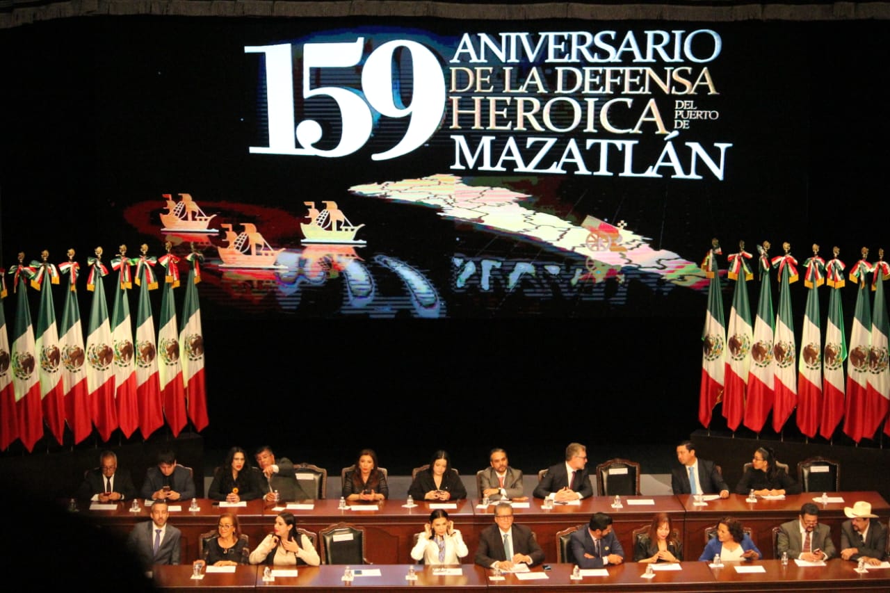 Con el traslado de Poderes, recibe Mazatlán distintivo de ‘Puerto Heróico’ ante su defensa contra el ejército francés en 1864