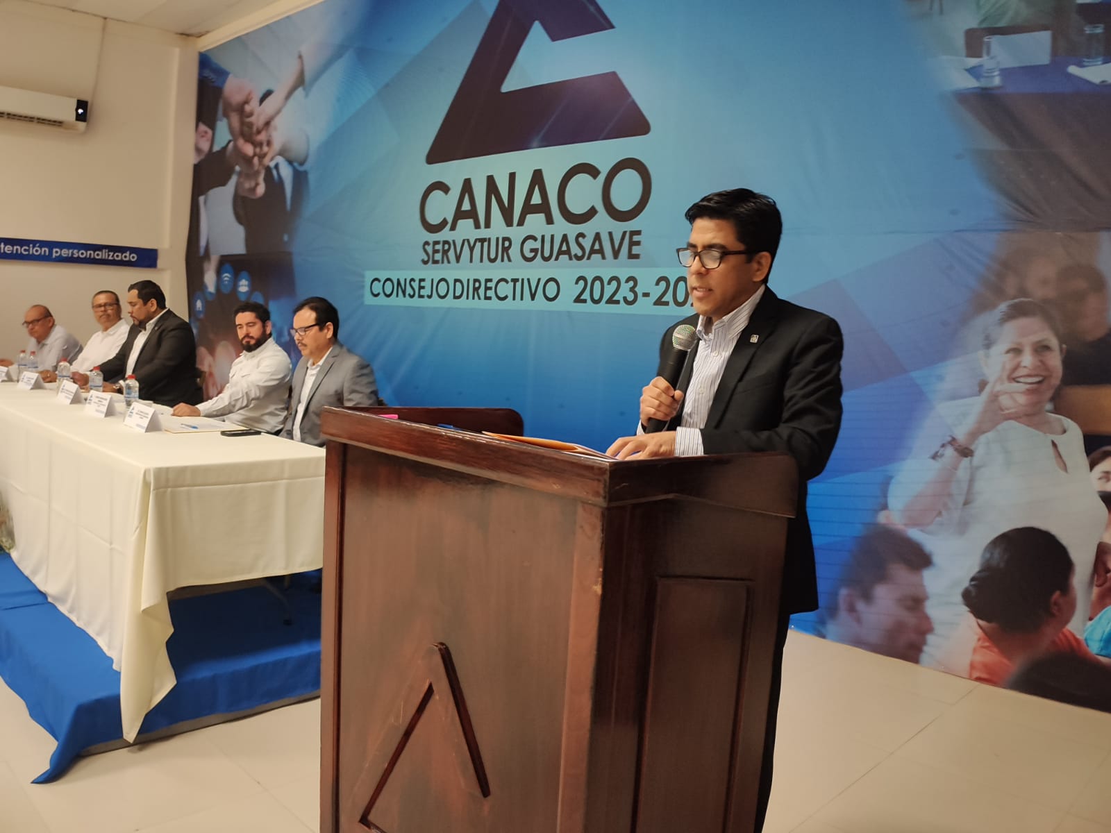 Reeligen a Luis Ariel Lugo como presidente del Consejo Consultivo de la Canaco Guasave 2023-2024