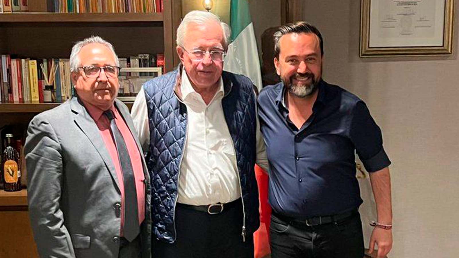 Se compromete Ambrocio Chávez con la encomienda de promover el proyecto político de Adán Augusto en Sinaloa