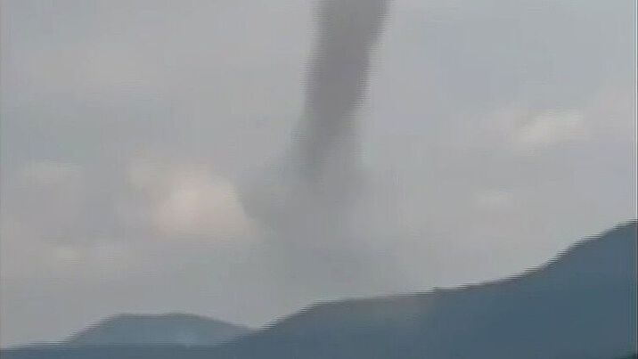 Video |  Impactante tornados y granizadas ‘azotan’ al estado de Hidalgo
