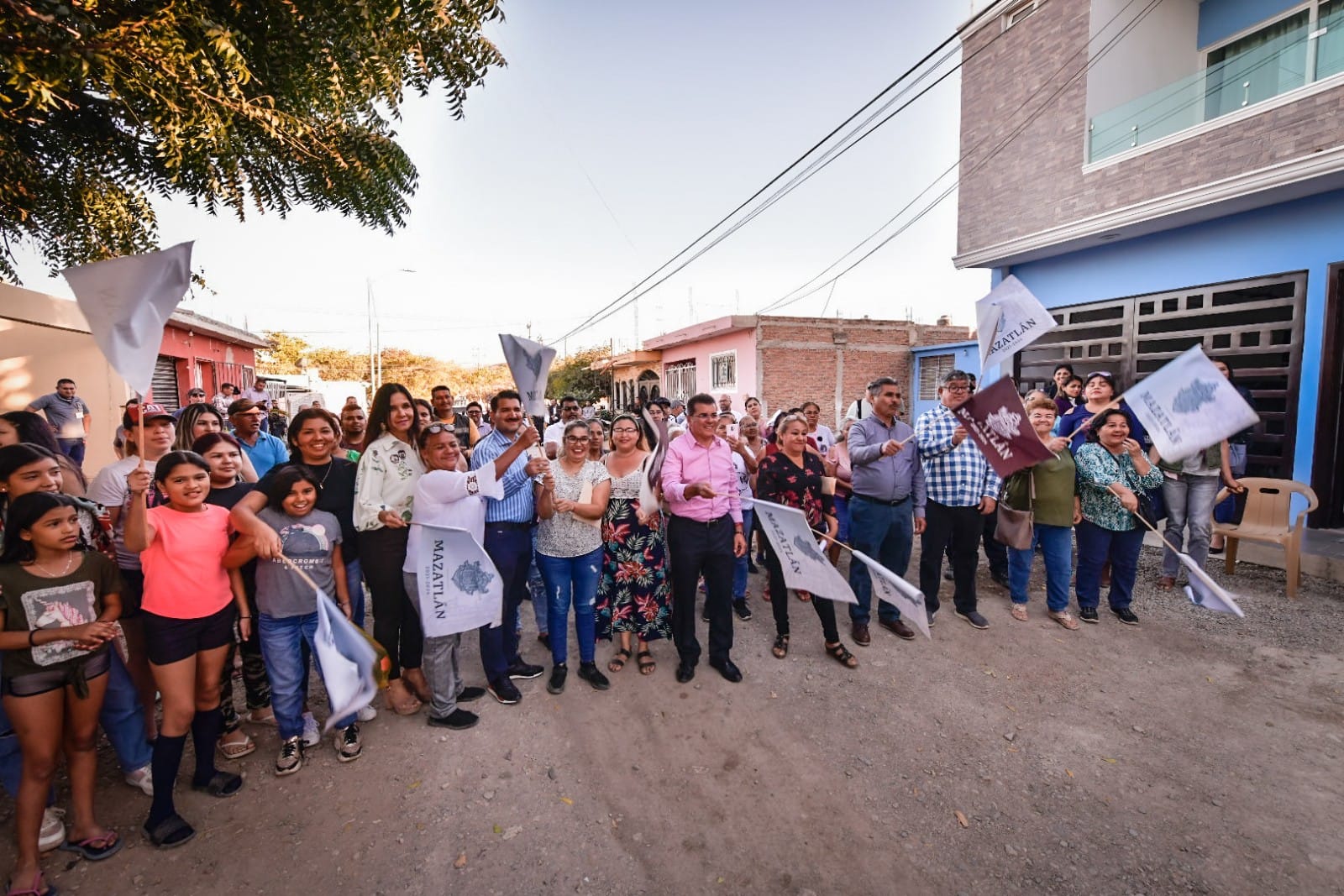 Tras 15 años de espera vecinos del fraccionamiento El Progreso serán beneficiados con obra de pavimentación